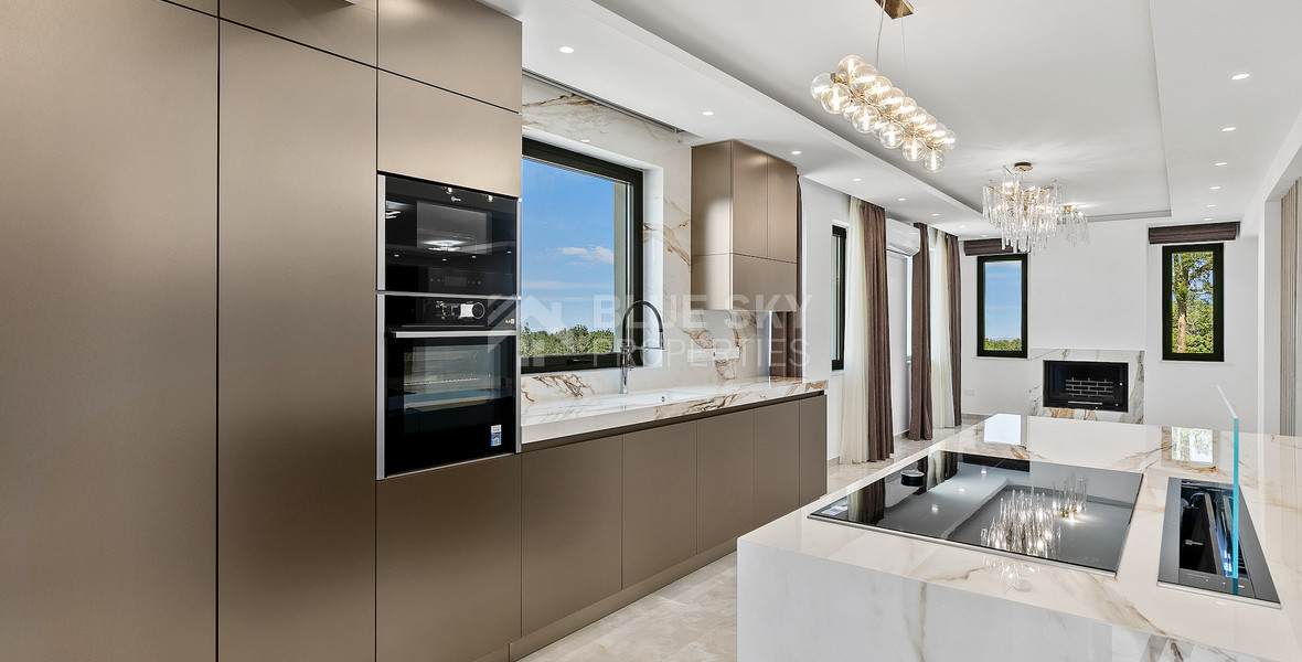 Five Bed Luxury Renovated Villa for Sale in Kouklia, Paphos – Plot with Private Mini-Stadium
