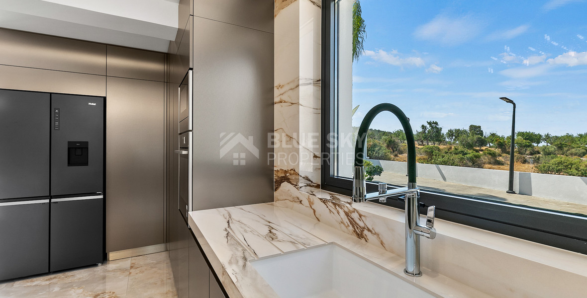 Five Bed Luxury Renovated Villa for Sale in Kouklia, Paphos – Plot with Private Mini-Stadium