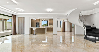 Five Bed Luxury Renovated Villa for Sale in Kouklia, Paphos – Plot with Private Mini-Stadium