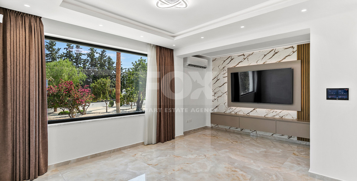 Five Bed Luxury Renovated Villa for Sale in Kouklia, Paphos – Plot with Private Mini-Stadium