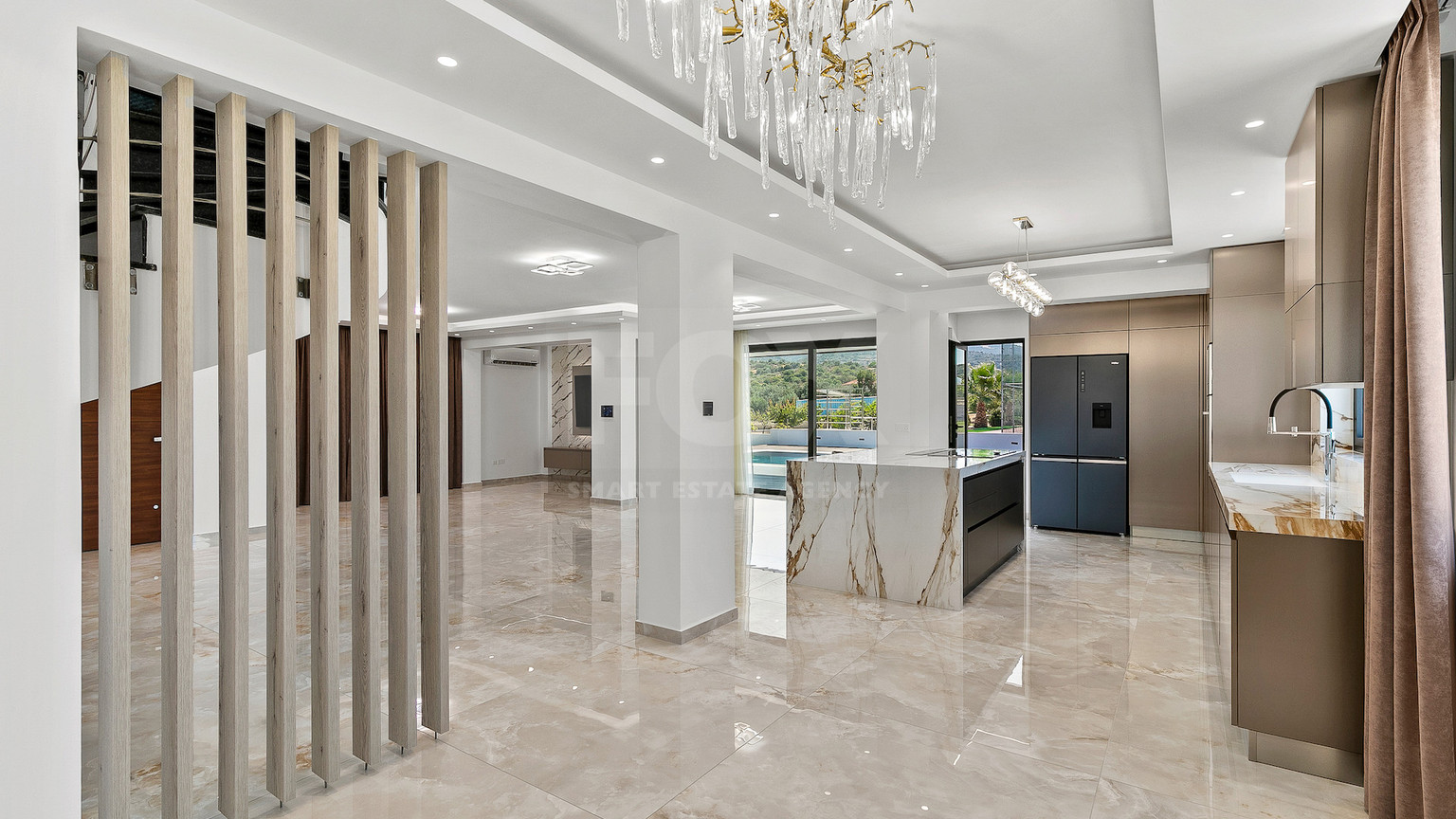 Five Bed Luxury Renovated Villa for Sale in Kouklia, Paphos – Plot with Private Mini-Stadium