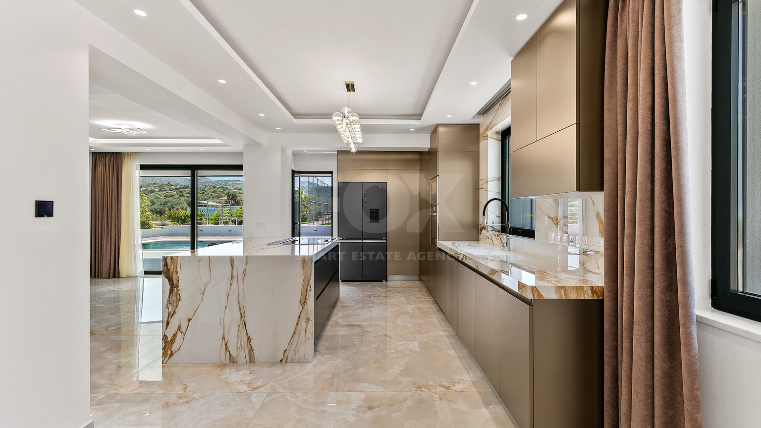 Five Bed Luxury Renovated Villa for Sale in Kouklia, Paphos – Plot with Private Mini-Stadium