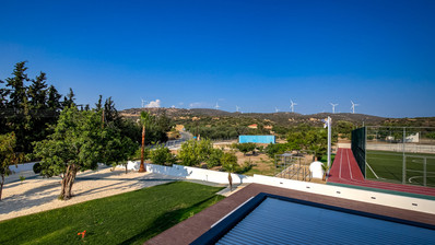 Five Bed Luxury Renovated Villa for Sale in Kouklia, Paphos – Plot with Private Mini-Stadium