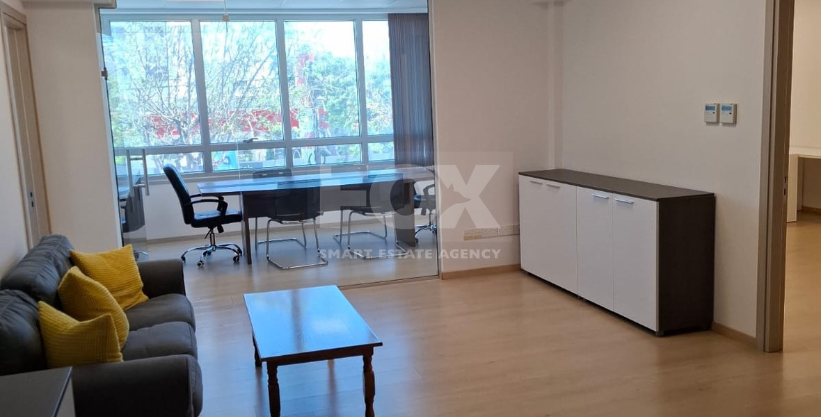 Fully Furnished Office 240m2 For Rent Agia Zoni