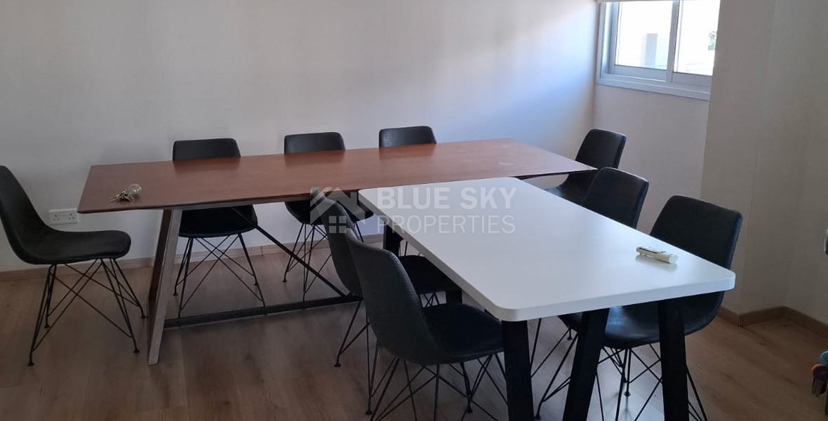Fully Furnished Office 240m2 For Rent Agia Zoni