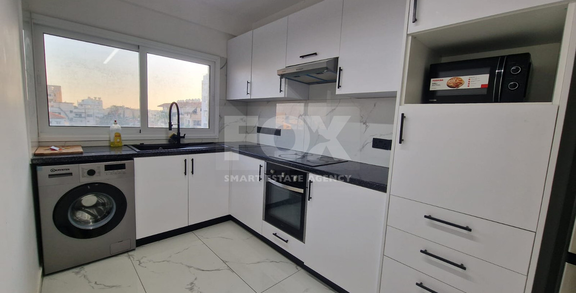 Modern Two Bedroom Apartment for Rent with City View in Agios Ioannis