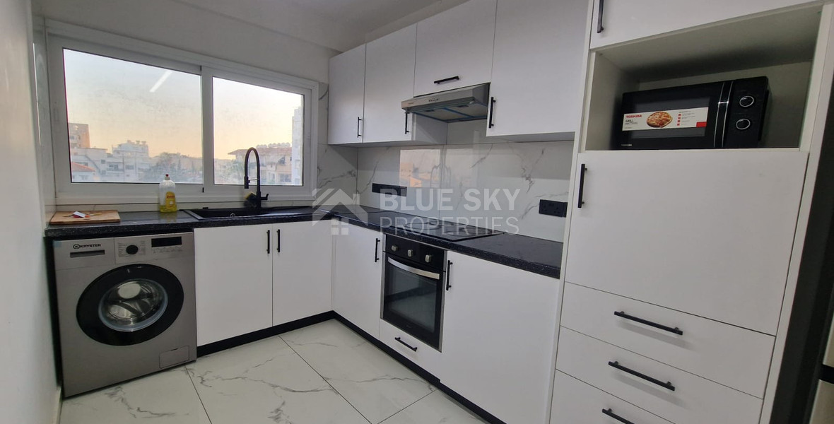 Modern Two Bedroom Apartment for Rent with City View in Agios Ioannis
