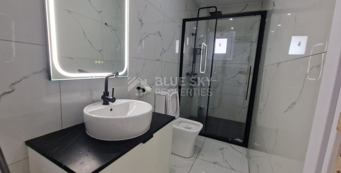 Modern Two Bedroom Apartment for Rent with City View in Agios Ioannis