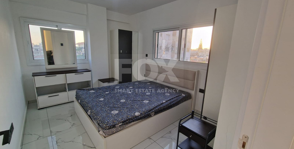 Modern Two Bedroom Apartment for Rent with City View in Agios Ioannis
