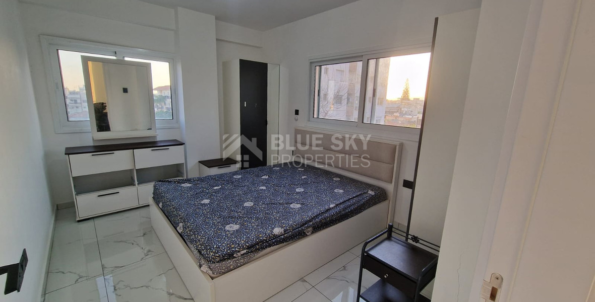 Modern Two Bedroom Apartment for Rent with City View in Agios Ioannis
