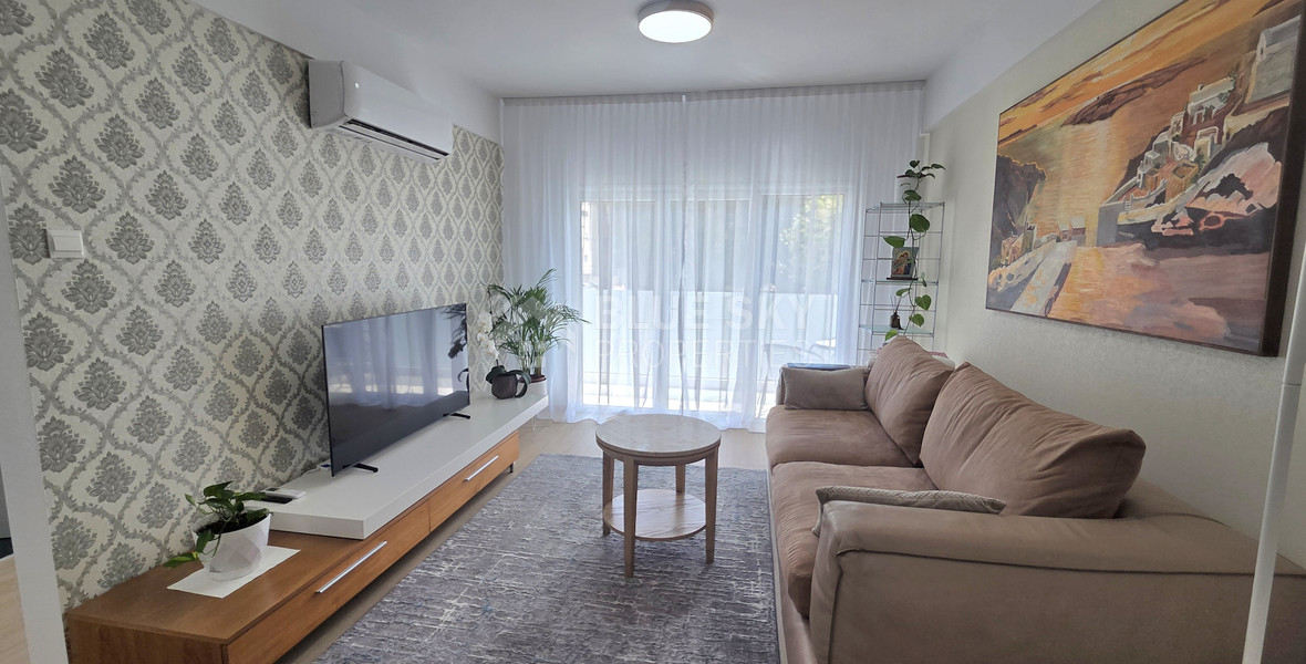 Just 100m from the Beach, Luxury Two-Bedroom Sea View Apartment for Rent, Neapoli, Limassol