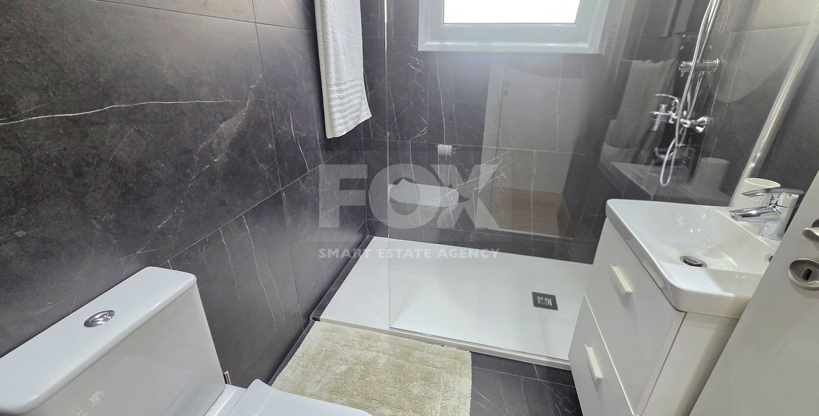 Just 100m from the Beach, Luxury Two-Bedroom Sea View Apartment for Rent, Neapoli, Limassol