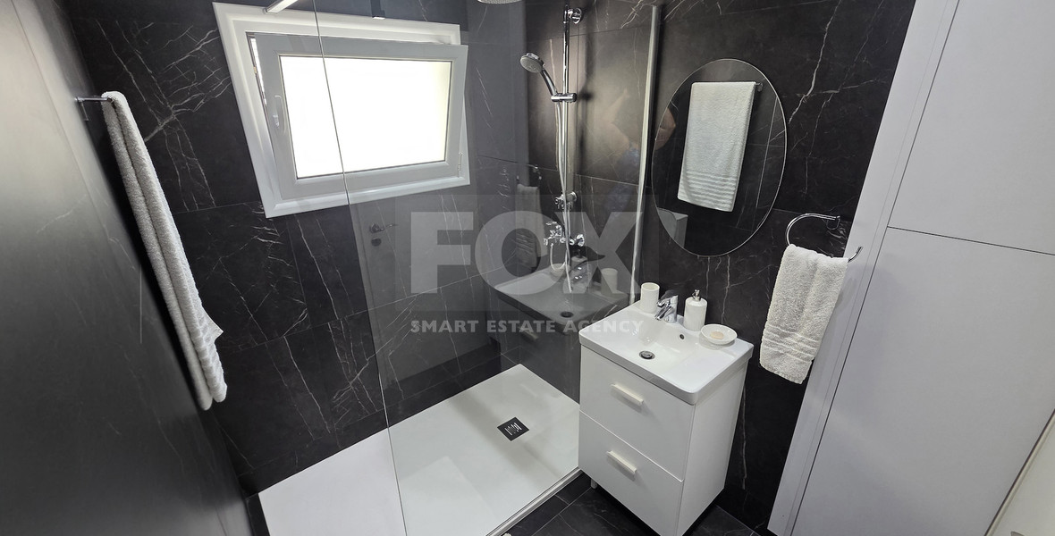 Just 100m from the Beach, Luxury Two-Bedroom Sea View Apartment for Rent, Neapoli, Limassol