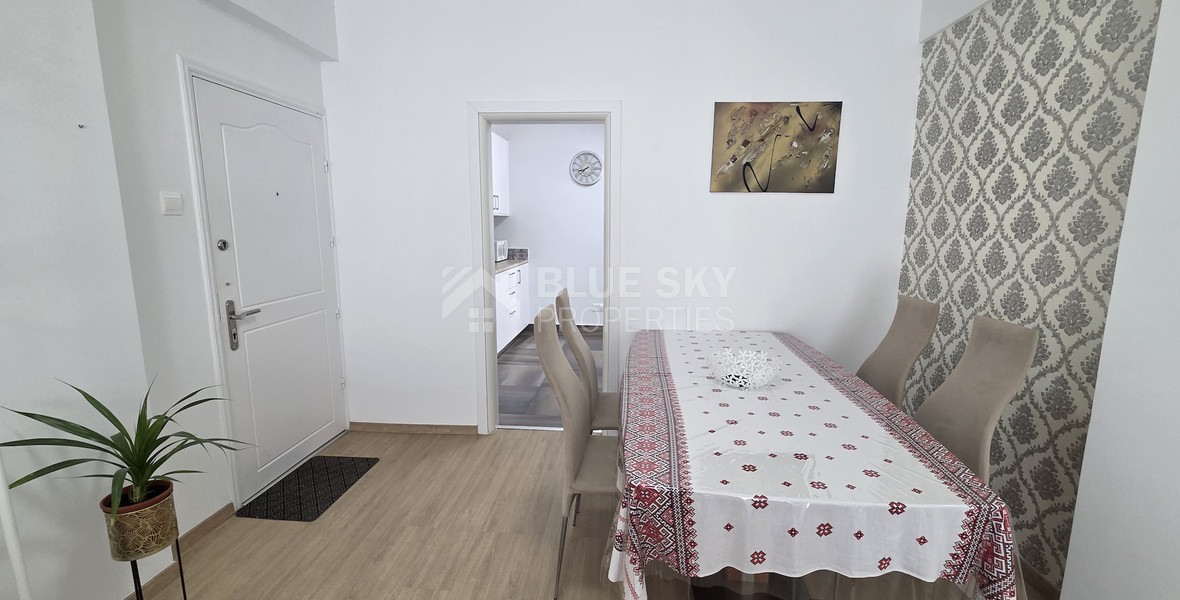Just 100m from the Beach, Luxury Two-Bedroom Sea View Apartment for Rent, Neapoli, Limassol