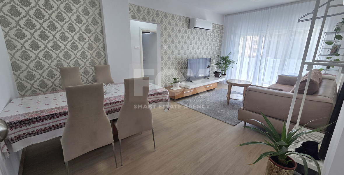 Just 100m from the Beach, Luxury Two-Bedroom Sea View Apartment for Rent, Neapoli, Limassol