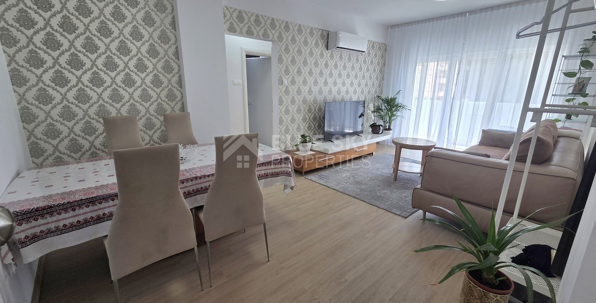 Just 100m from the Beach, Luxury Two-Bedroom Sea View Apartment for Rent, Neapoli, Limassol