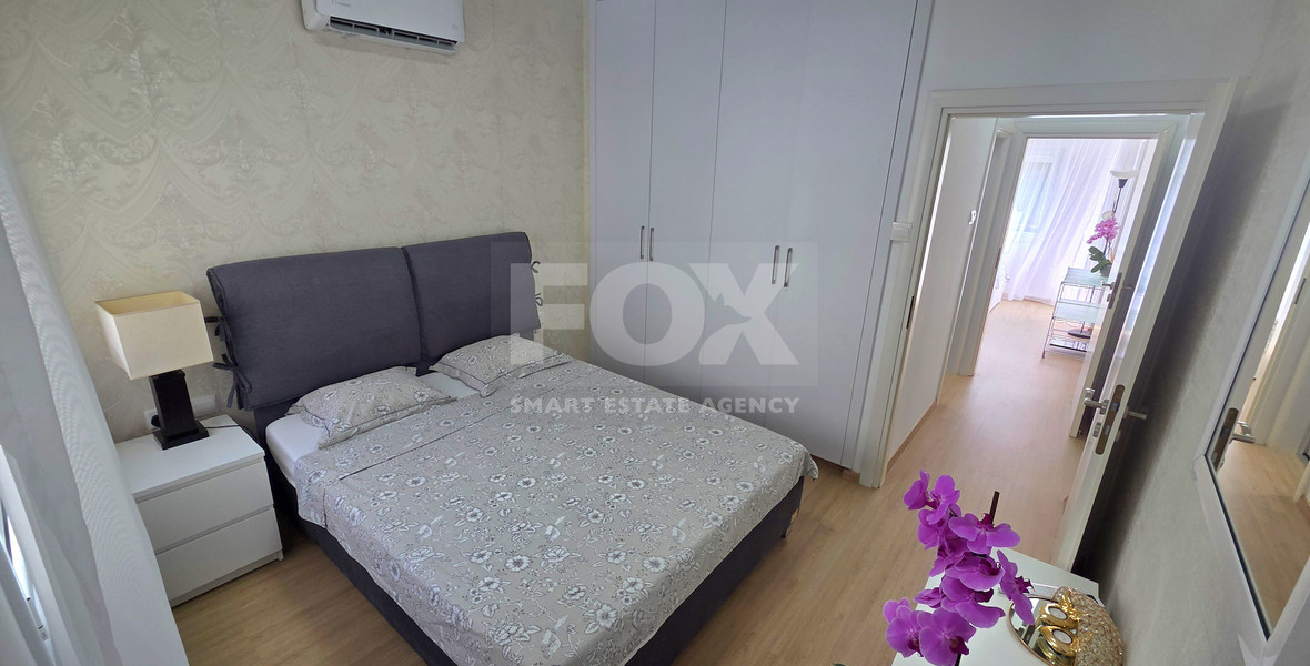 Just 100m from the Beach, Luxury Two-Bedroom Sea View Apartment for Rent, Neapoli, Limassol