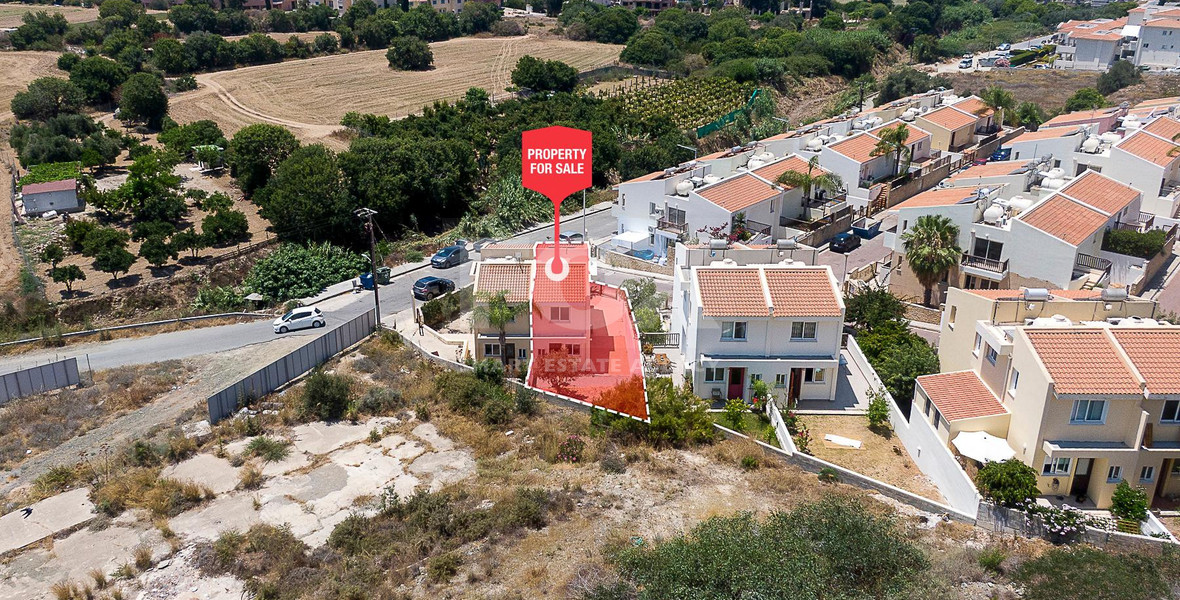 Two-Bedroom Maisonette for Sale in Chloraka, Paphos with seperate title deeds.