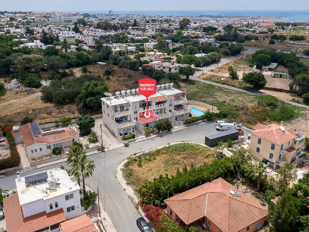 Two-Bedroom Apartment with Spacious Verandas & Communal Pool, in Moutallos for sale