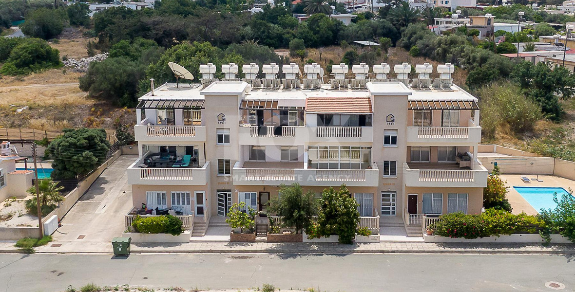 Two-Bedroom Apartment with Spacious Verandas & Communal Pool*