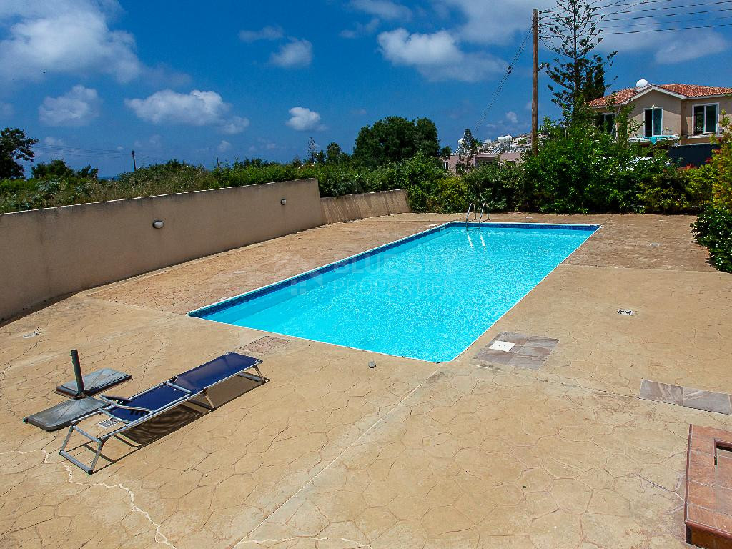 Two-Bedroom Apartment with Spacious Verandas & Communal Pool, in Moutallos for sale