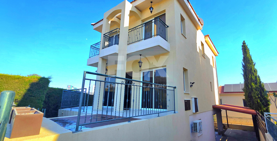 Elite Sea View  Four Bedroom Detached Villa in Mouttagiaka Tourist Area – Luxury Living in Limassol