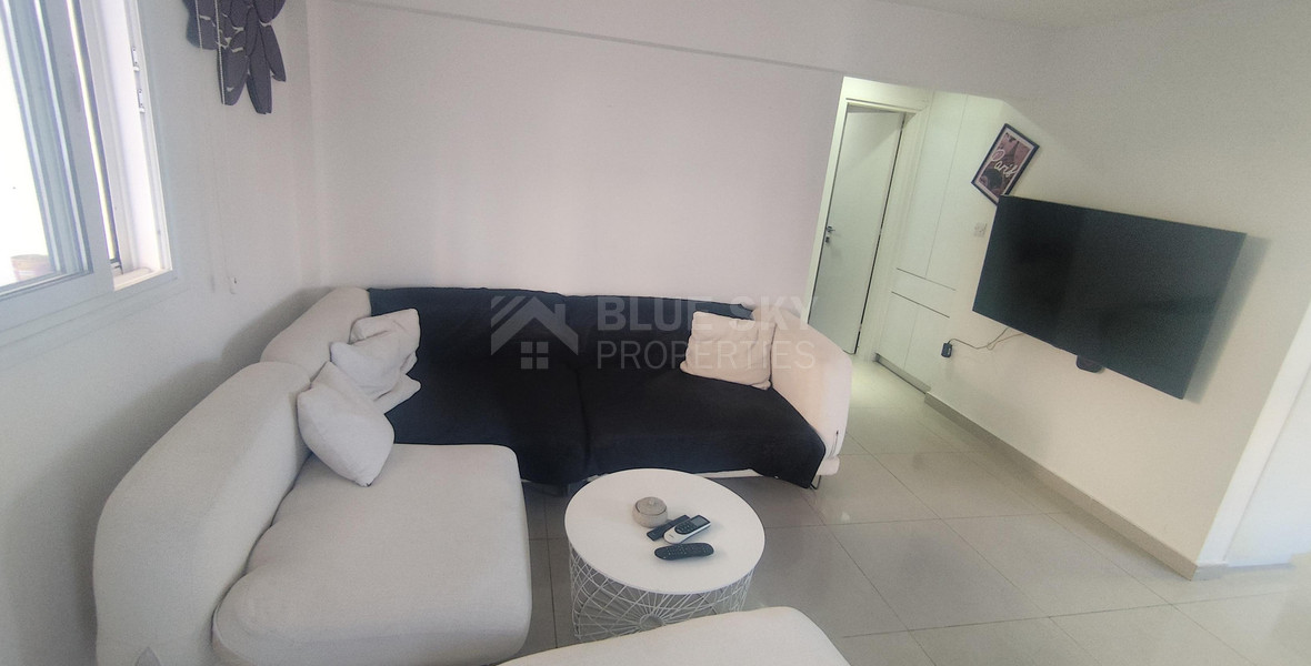 One-Bedroom Semi-Basement Apartment for Rent in Kato Polemidia