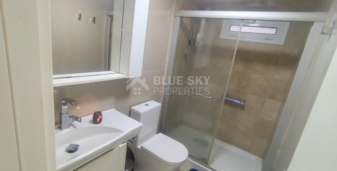 One-Bedroom Semi-Basement Apartment for Rent in Kato Polemidia