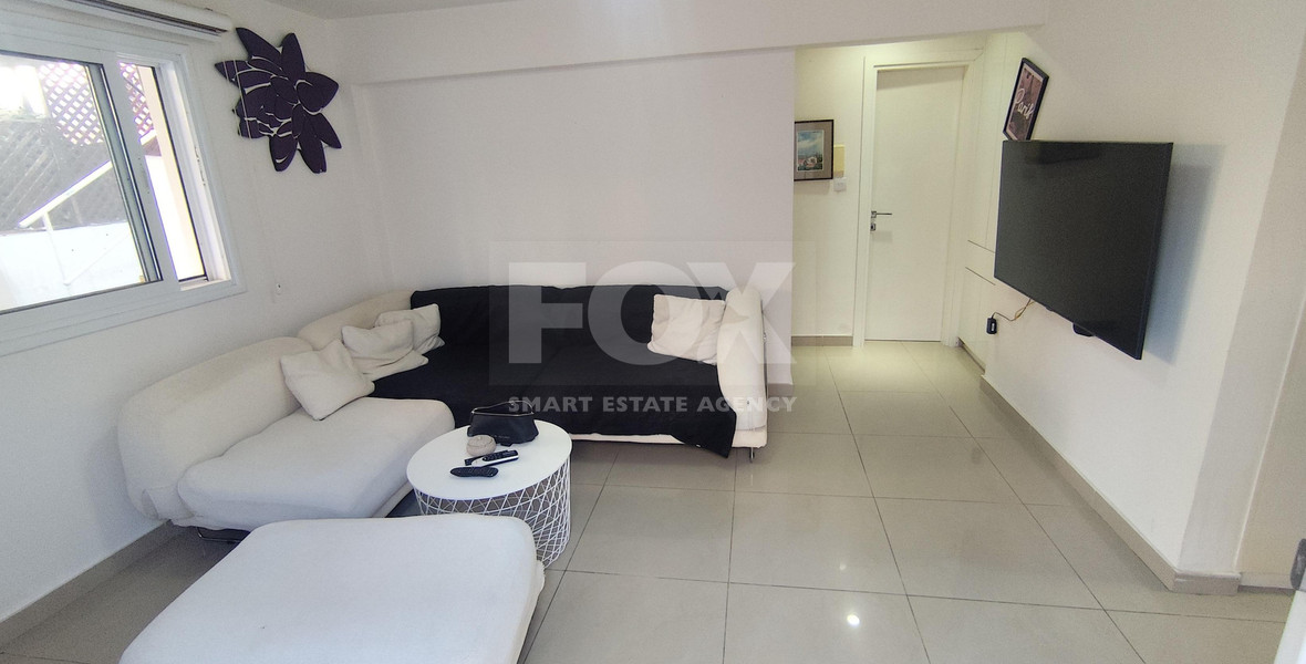 One-Bedroom Semi-Basement Apartment for Rent in Kato Polemidia