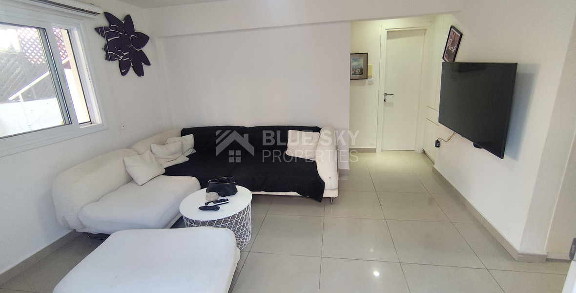 One-Bedroom Semi-Basement Apartment for Rent in Kato Polemidia
