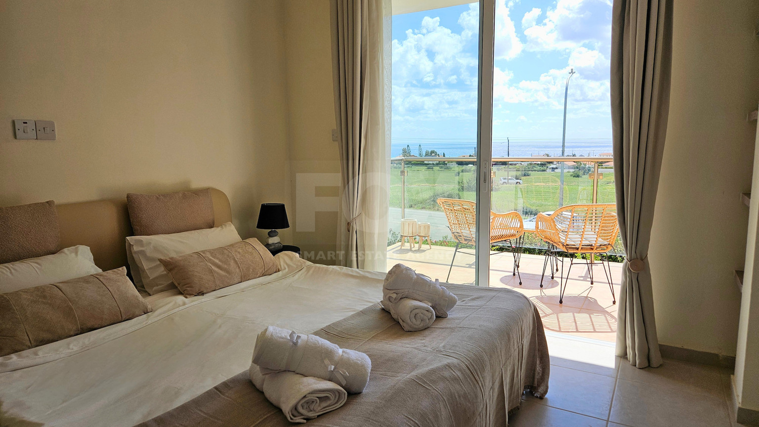 Luxury three Bedroom Villa for Sale in Coral Bay, Peyia | Private Pool & Sea Views