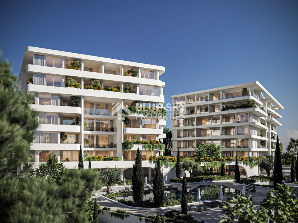 Luxury three Bedroom Apartment for Sale in Kato Paphos with Sea Views & Permanent Residency Eligible
