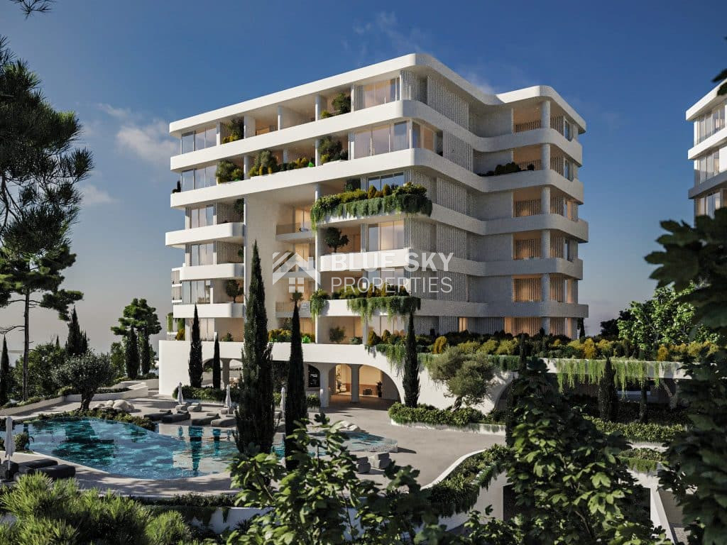 Luxury three Bedroom Apartment for Sale in Kato Paphos with Sea Views & Permanent Residency Eligible