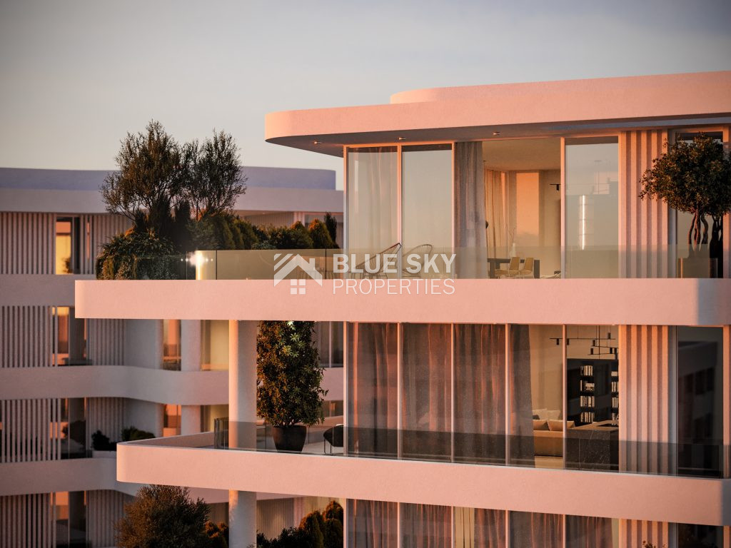 Luxury three Bedroom Apartment for Sale in Kato Paphos with Sea Views & Permanent Residency Eligible