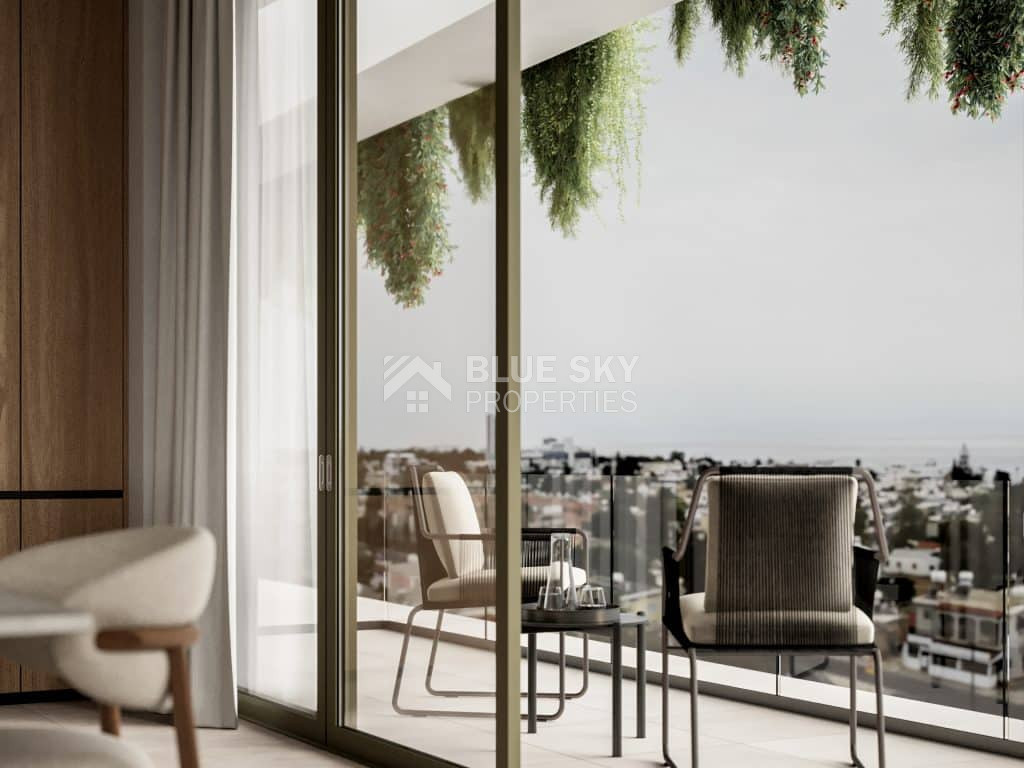 Luxury three Bedroom Apartment for Sale in Kato Paphos with Sea Views & Permanent Residency Eligible
