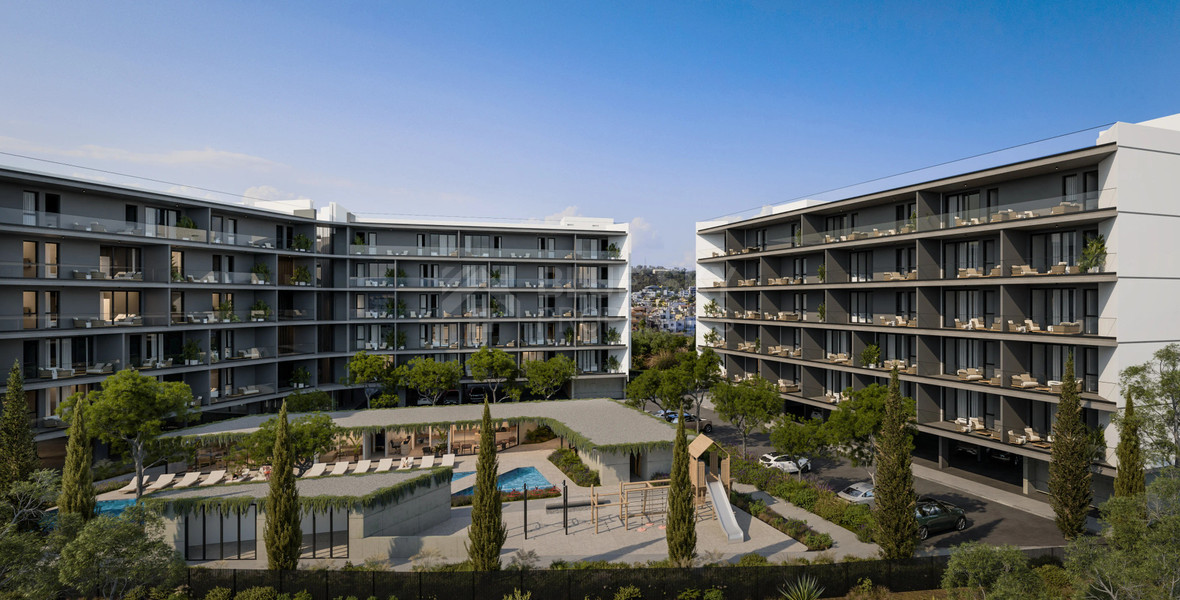Bright 1-Bedroom Apartment with Covered Veranda | Off-Plan | Kato Polemidia, Limassol