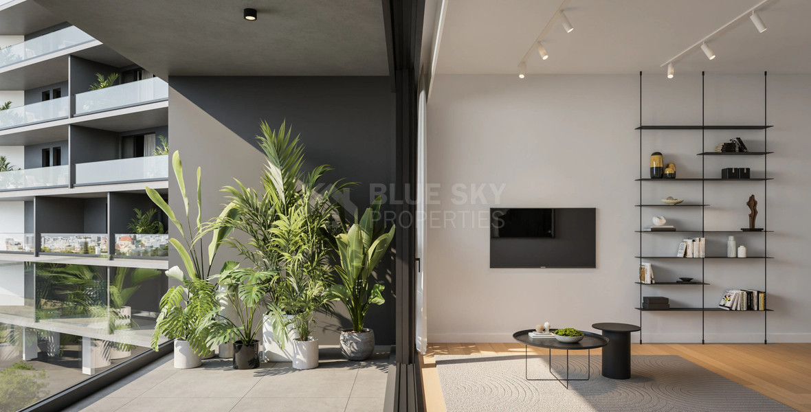 Bright 1-Bedroom Apartment with Covered Veranda | Off-Plan | Kato Polemidia, Limassol