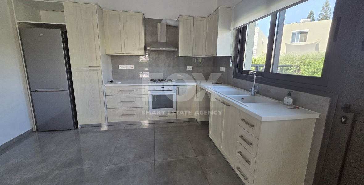 Family Dream Home in Mesa Geitonia, Limassol – Bright Three-Bedroom Semi-Detached House for Rent