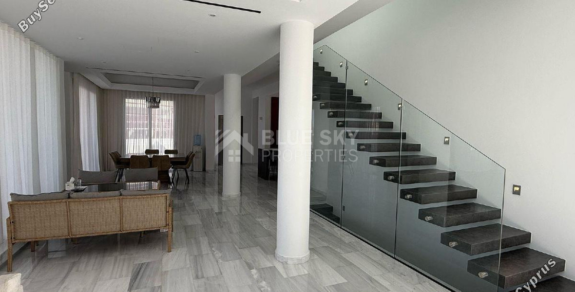 For sale Luxury 5-Bedroom Contemporary Villa with Panoramic Sea Views Yeroskipou, Paphos