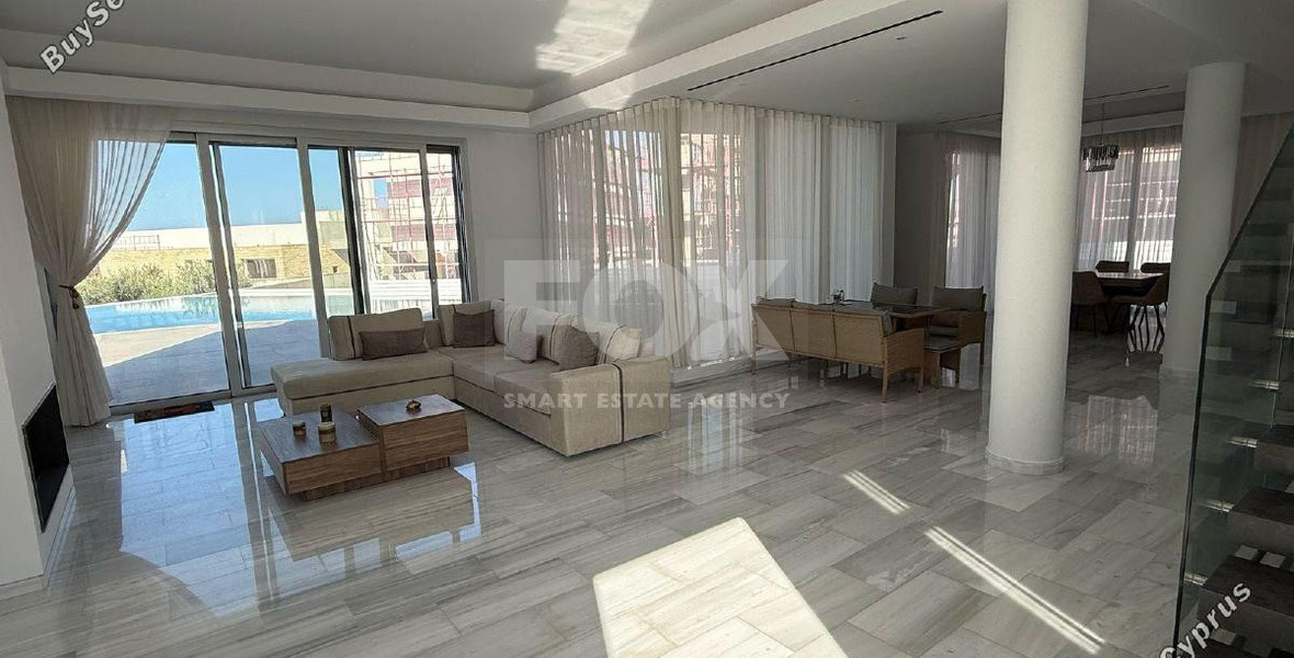 For sale Luxury 5-Bedroom Contemporary Villa with Panoramic Sea Views Yeroskipou, Paphos