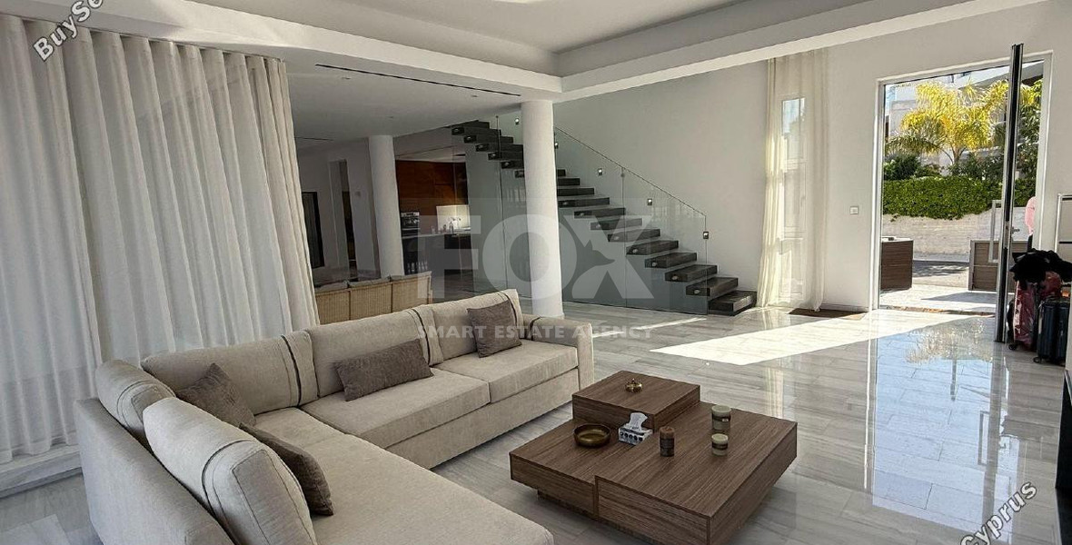 For sale Luxury 5-Bedroom Contemporary Villa with Panoramic Sea Views Yeroskipou, Paphos