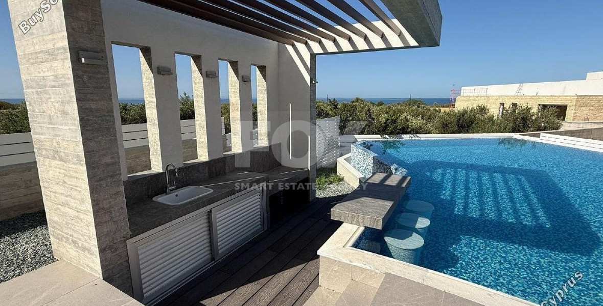 For sale Luxury 5-Bedroom Contemporary Villa with Panoramic Sea Views Yeroskipou, Paphos