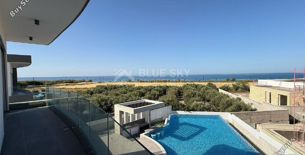 For sale Luxury 5-Bedroom Contemporary Villa with Panoramic Sea Views Yeroskipou, Paphos