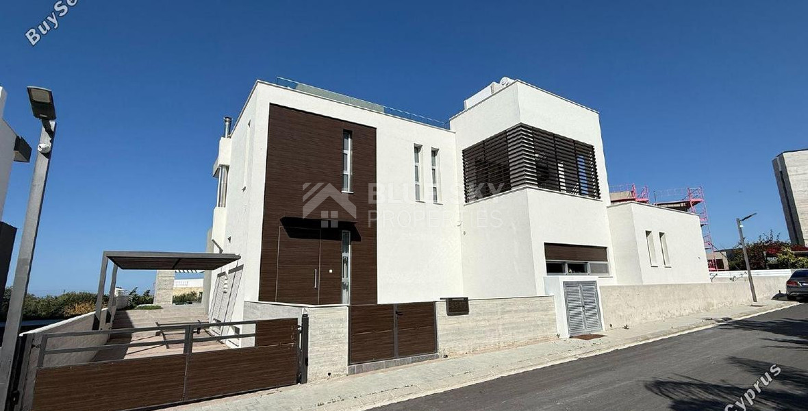 For sale Luxury 5-Bedroom Contemporary Villa with Panoramic Sea Views Yeroskipou, Paphos