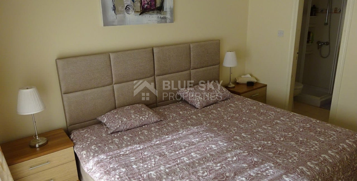 Renovated Two-Bedroom Ground Floor Apartment with Private Garden, Germasogeia