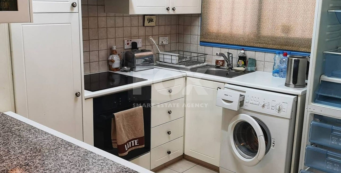 Renovated Two-Bedroom Ground Floor Apartment with Private Garden, Germasogeia