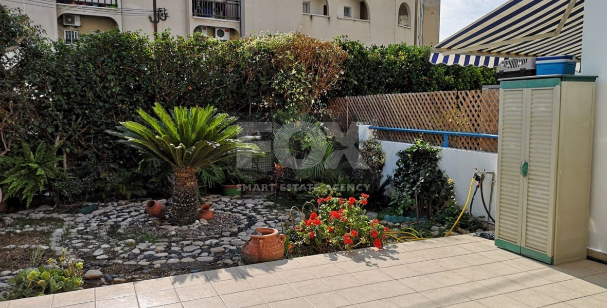 Renovated Two-Bedroom Ground Floor Apartment with Private Garden, Germasogeia