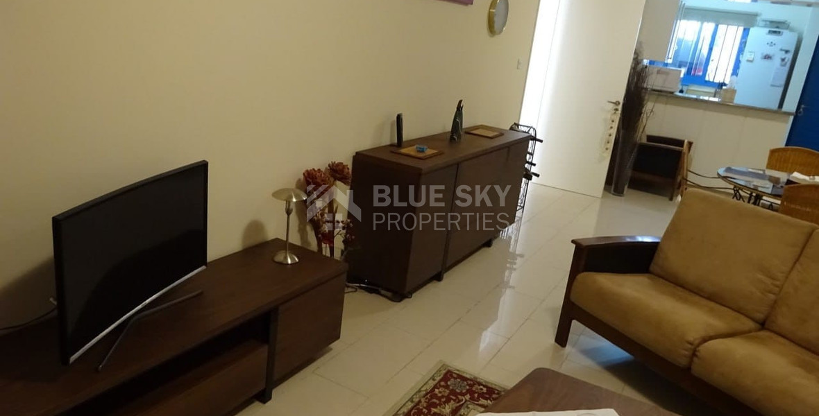 Renovated Two-Bedroom Ground Floor Apartment with Private Garden, Germasogeia