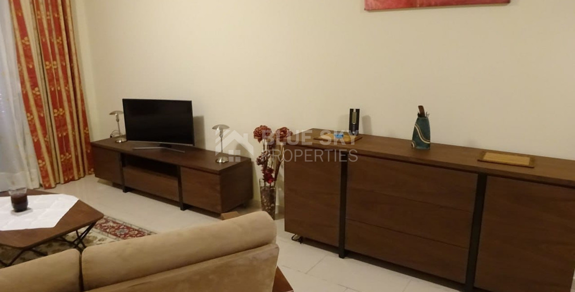 Renovated Two-Bedroom Ground Floor Apartment with Private Garden, Germasogeia