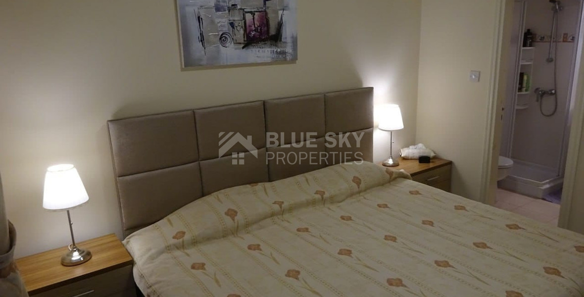Renovated Two-Bedroom Ground Floor Apartment with Private Garden, Germasogeia